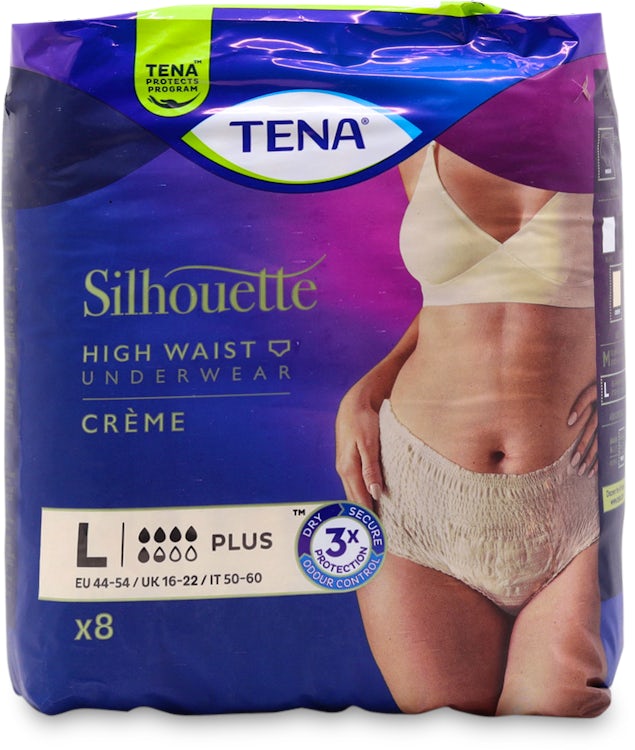 TENA Lady Silhouette Incontinence Pants Plus Large x8