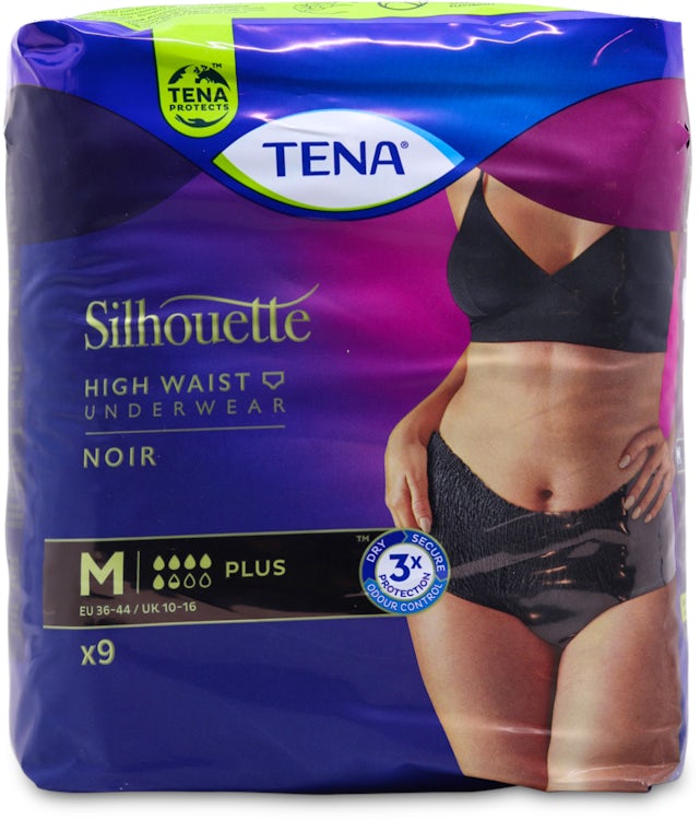 TENA Lady Silhouette Pants - Plus - Medium - 1 Pack of 9