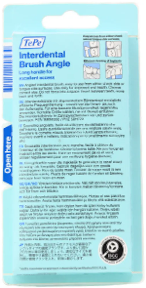TePe Interdental Brush Angle Red 0.5mm 6 Pack - 2