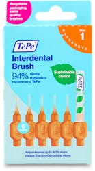 TePe Interdental Brushes 0.45mm 6 Pack