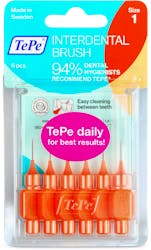 TePe Interdental Brushes 0.45mm 6 Pack