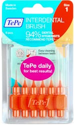 TePe Interdental Brushes 0.45mm 6 Pack