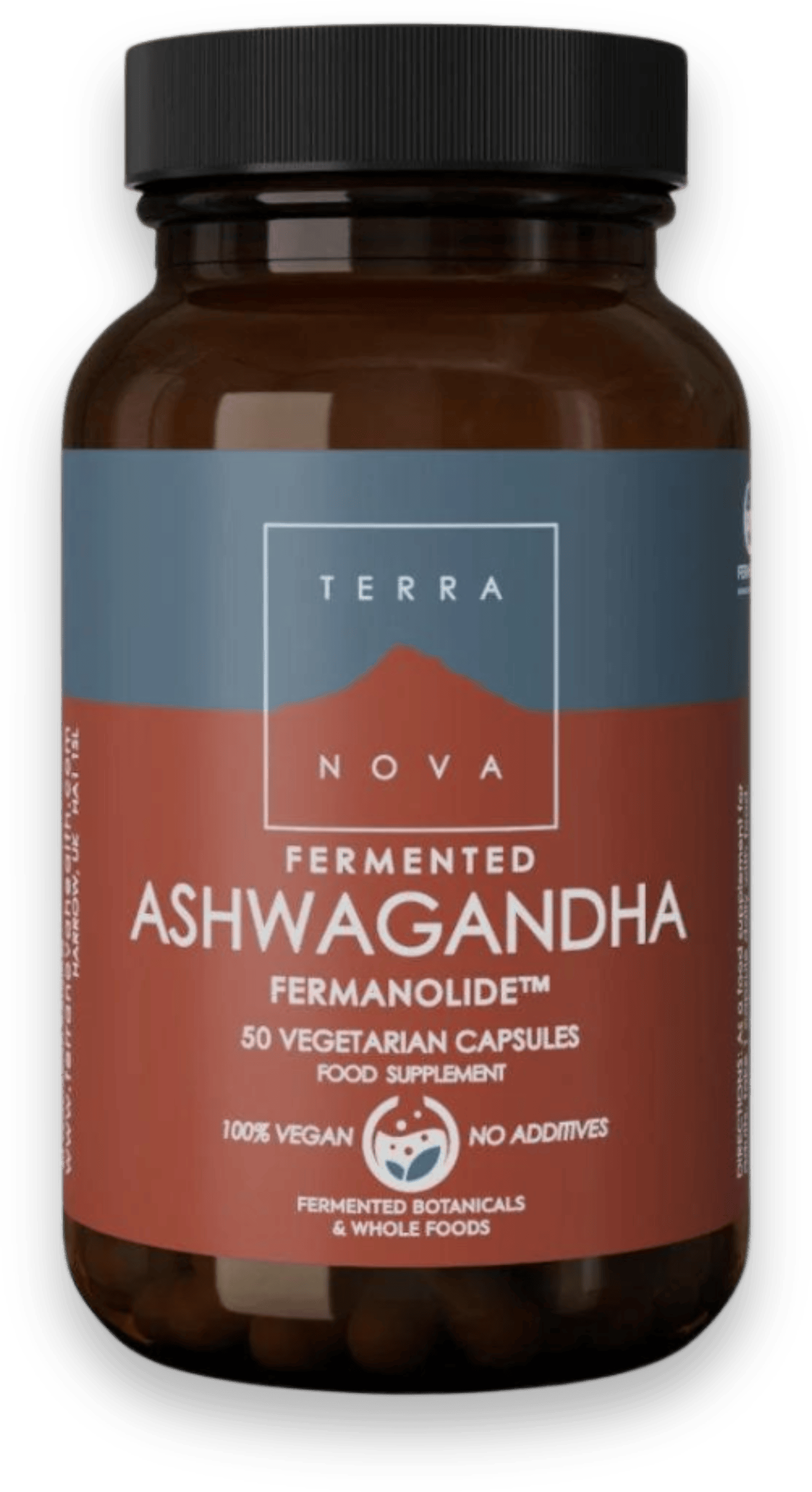 Terranova Ashwagandha 250mg (Fermanolide) 50 Capsules