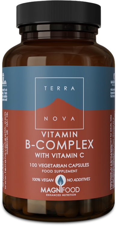 Photos - Vitamins & Minerals Terra Nova Terranova B-Complex w/vitamin C 100 Pack 