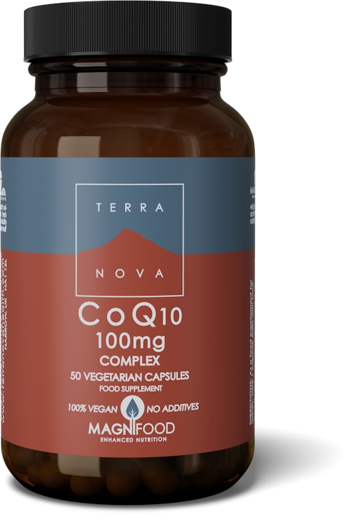 Terranova Terranova CoQ10 100 mg Complex 50 kapsulių