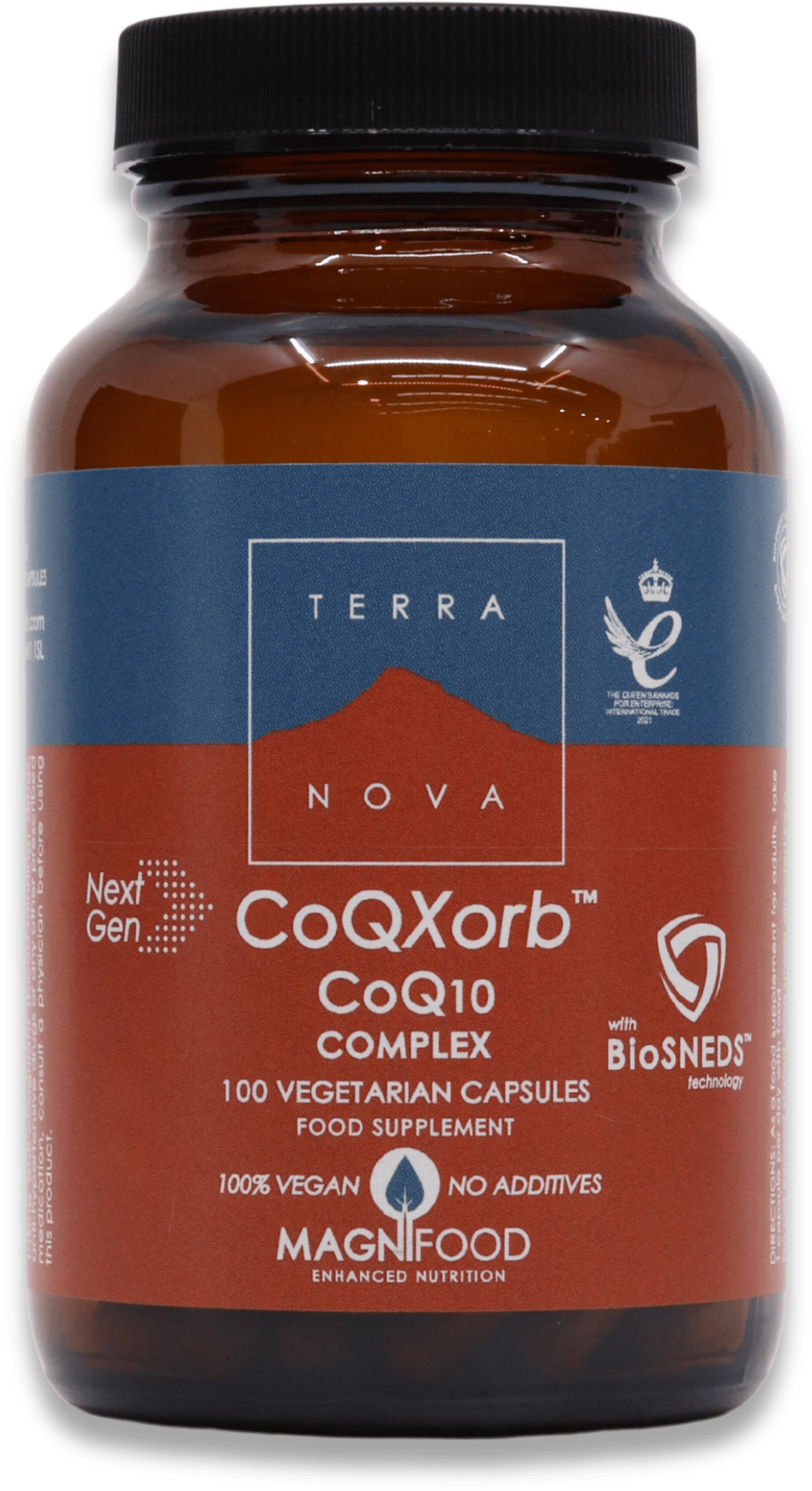 Terranova CoQXorb CoQ10 Complex 100 Veg Capsules