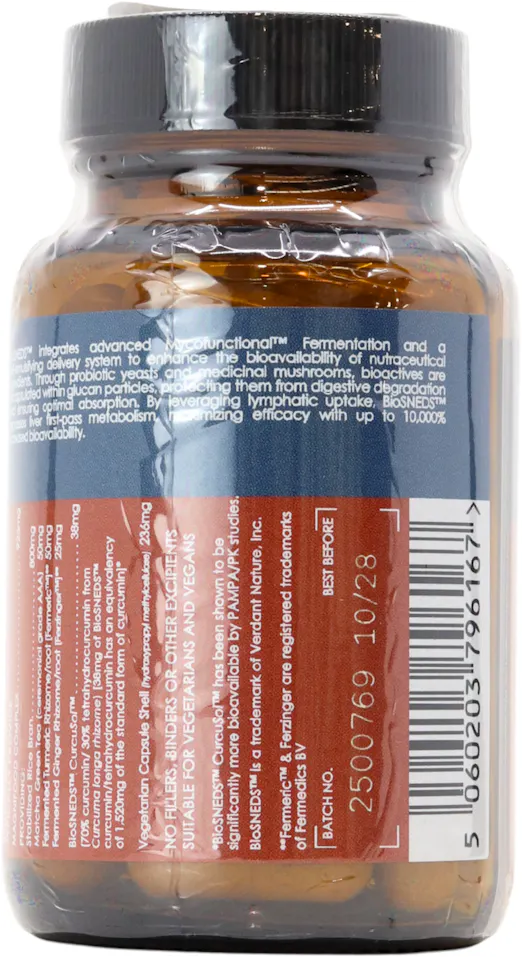 Terranova CurcuSol Curmin Complex 50 Capsules - 3