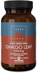 Terranova Ginkgo Leaf 500mg 50 Capsules