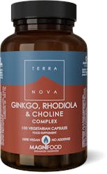 Terranova Ginkgo, Rhodiola & Choline Complex 100 Pack