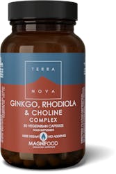 Terranova Ginkgo, Rhodiola & Choline Complex 50 Pack