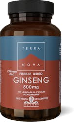 Terranova Ginseng 500mg (Fresh Freeze Dried- Organic) 100 Pack