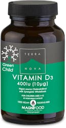 Terranova Green Child Vitamin D3 400IU 50 Pack
