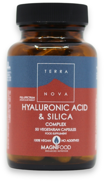 Terranova Terranova Hyaluronic Acid and Silica Complex 50 kapsulių