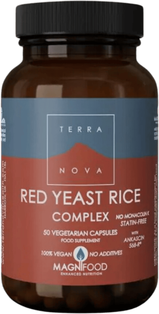 Terranova Red Yeast Rice Complex Statin-free 50 Capsules