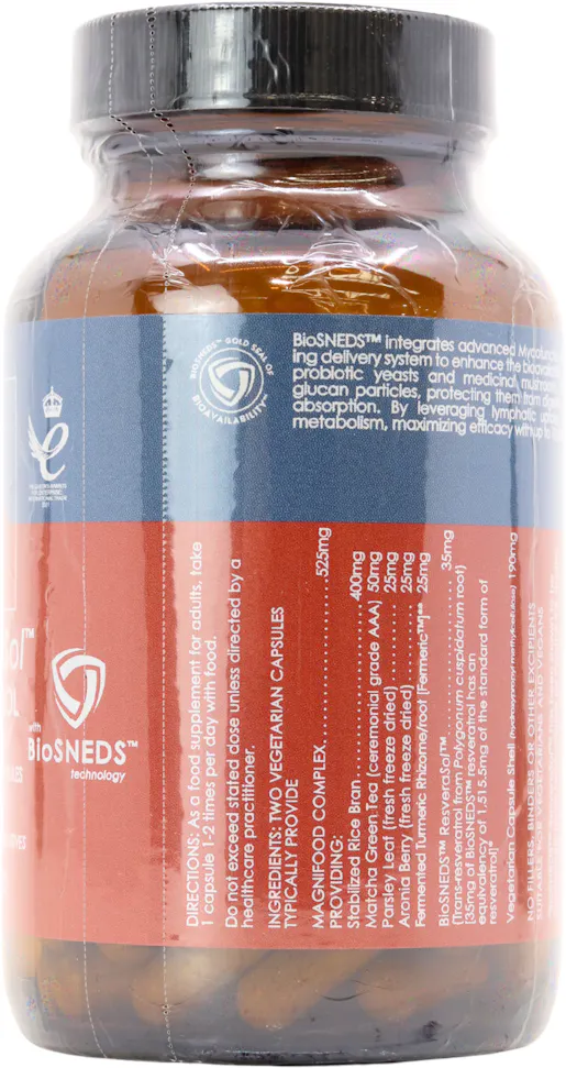 Terranova ResveraSol Resveratrol Complex 100 Capsules - 2