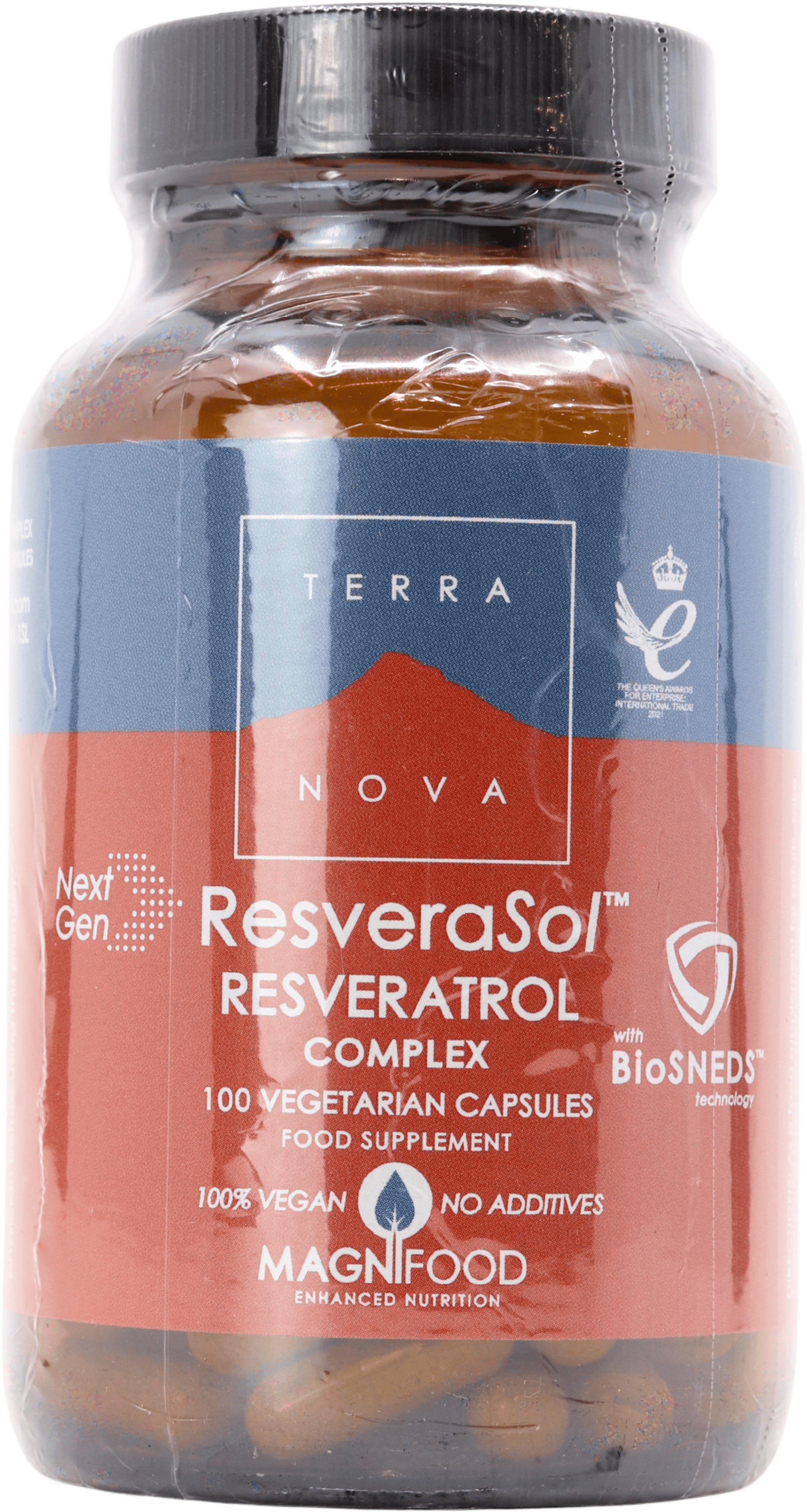 Terranova ResveraSol Resveratrol Complex 100 Capsules