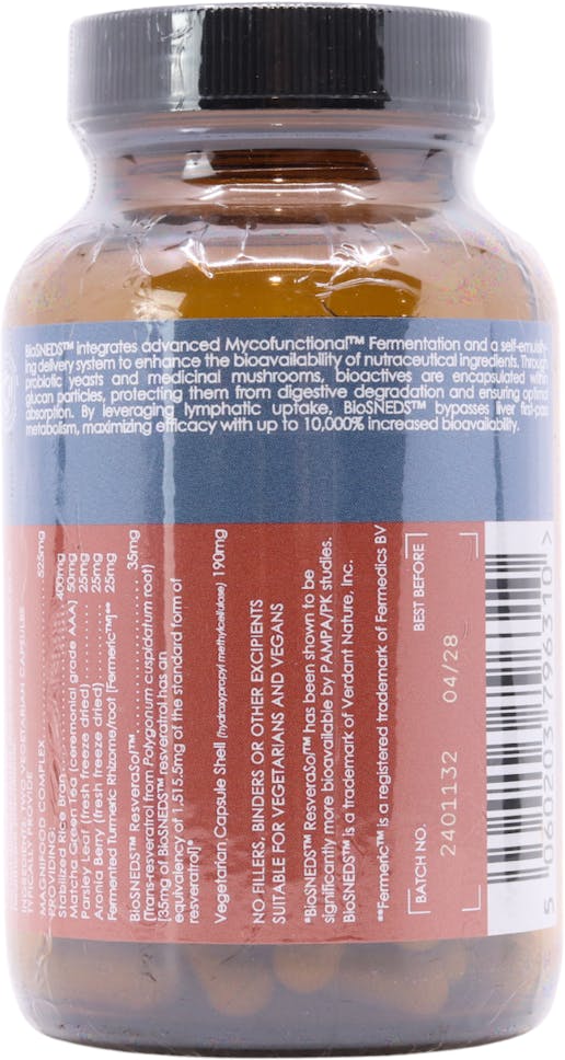 Terranova ResveraSol Resveratrol Complex BioSNEDS 100 - 2