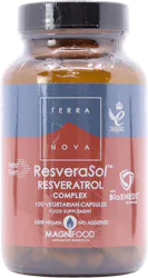 Terranova ResveraSol Resveratrol Complex 100 Capsules