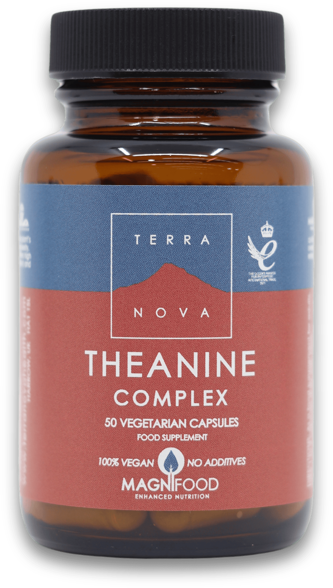 Terranova Theanine Complex 50 Vegetarian Capsules