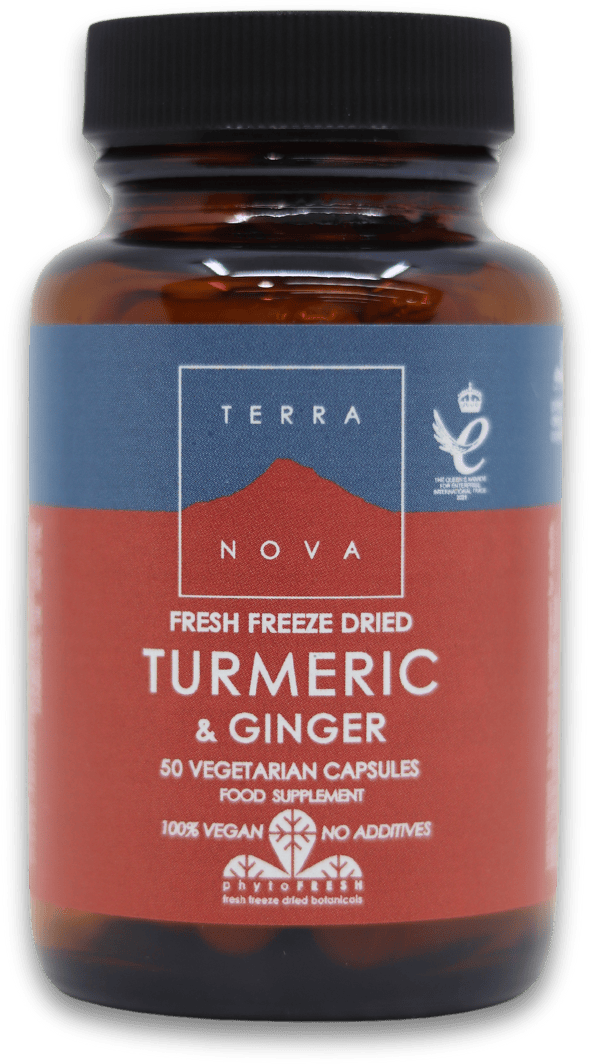 Terranova Turmeric & Ginger 50 Capsules