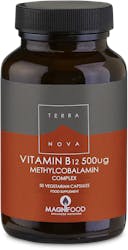 Terranova Vitamin B12 500µg 50 Capsules