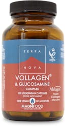Terranova Vegan Collagen & Glucosamine Complex 100 Capsules