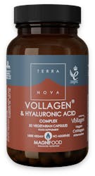 Terranova Vegan Collagen & Hyaluronic Acid Complex 50 Capsules