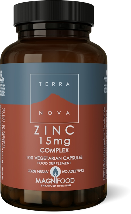 Terranova Terranova Zinc 15mg Complex 100 capsules