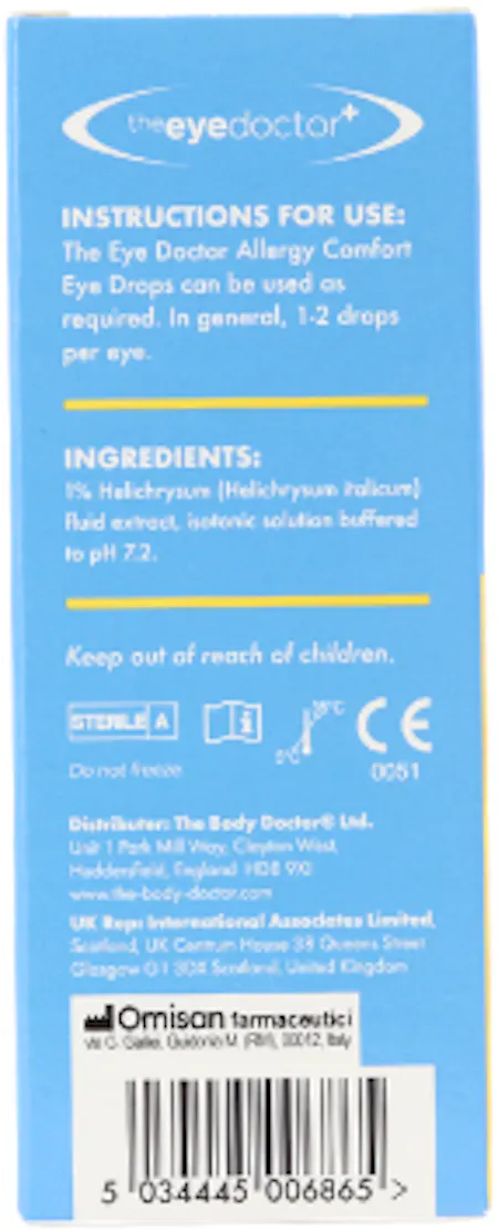 The Eye Doctor Allergy Comfort Eye Drops 10ml - 2