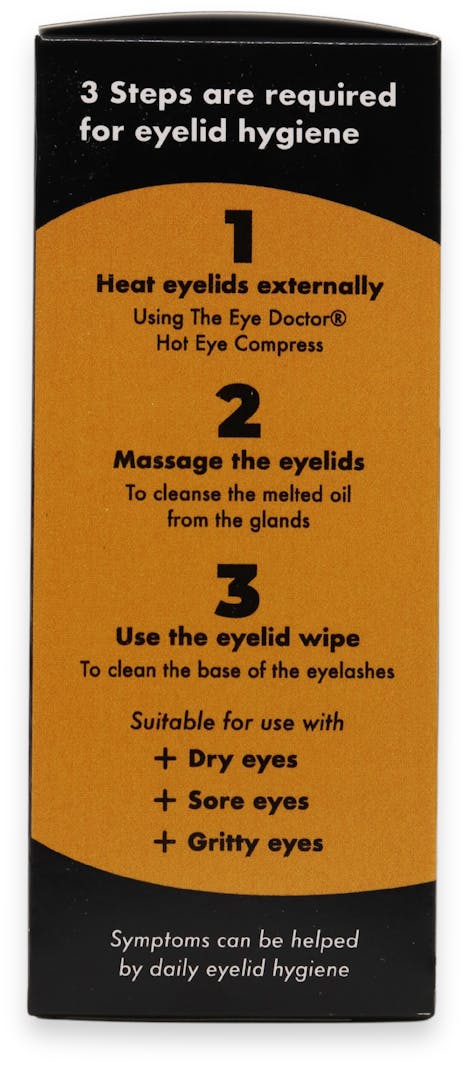 The Eye Doctor Biodegradable Lid Wipes 20 Pack - 2