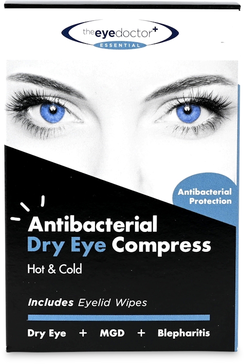 The Eye Doctor Essential Antibacterial, Reusable Hot and Cold Eye Compress