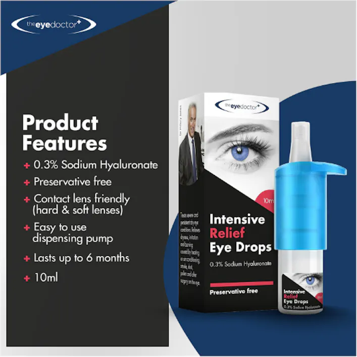 The Eye Doctor Eye Drops Intensive Relief 10ml - 5