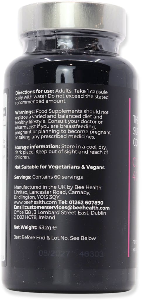 The Food Supplement Company Collagen 400mg 60 Capsules - 3