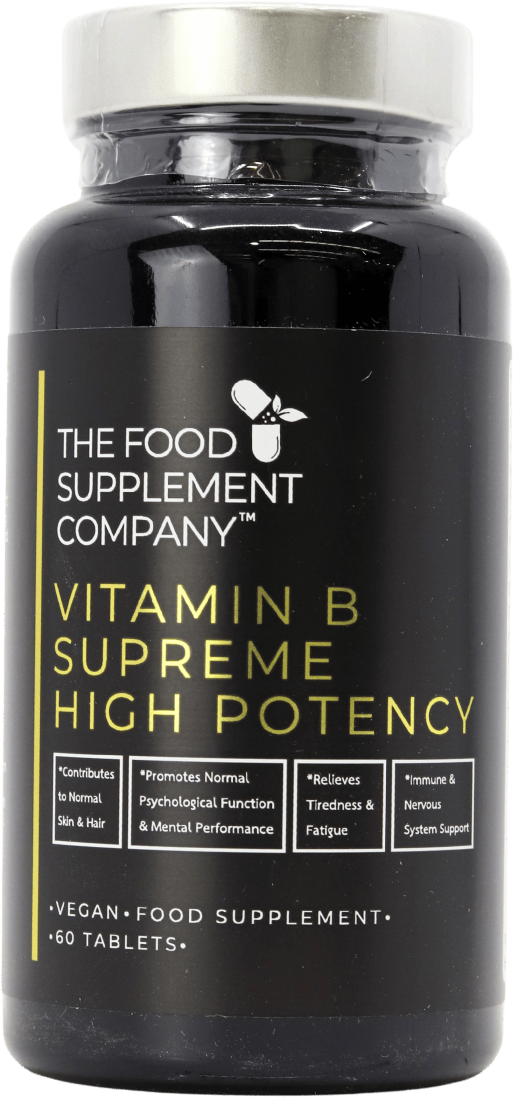 The Food Supplement Company Vitamin B Supreme High Potency 60 Tablets