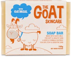 The Goat Skincare Soap Bar With Oatmeal 100g