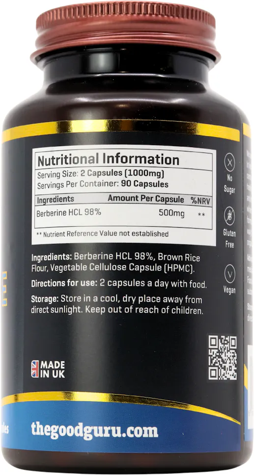 The Good Guru Berberine 90 Capsules - 2
