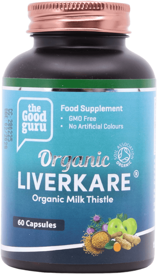 The Good Guru Organic LiverKare 60 Capsules