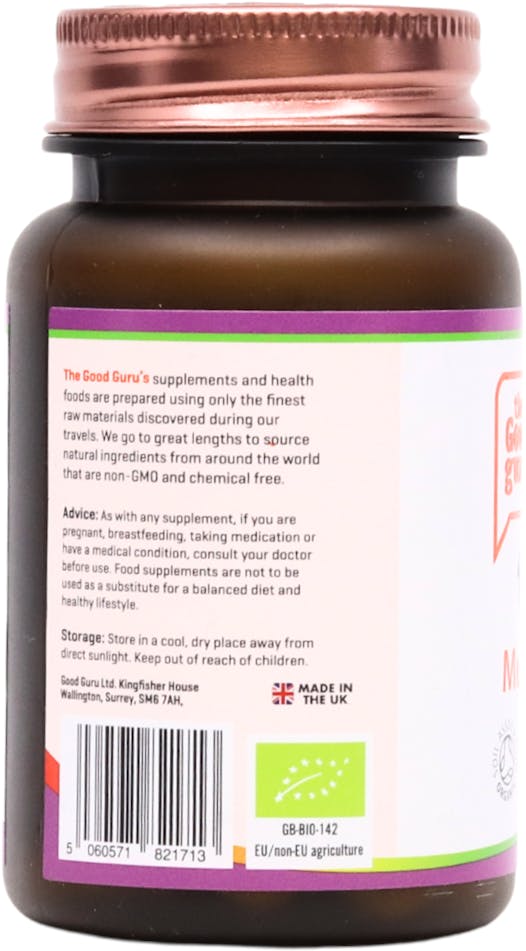 The Good Guru Organic MultiVitamin for Women 30 Capsules - 2