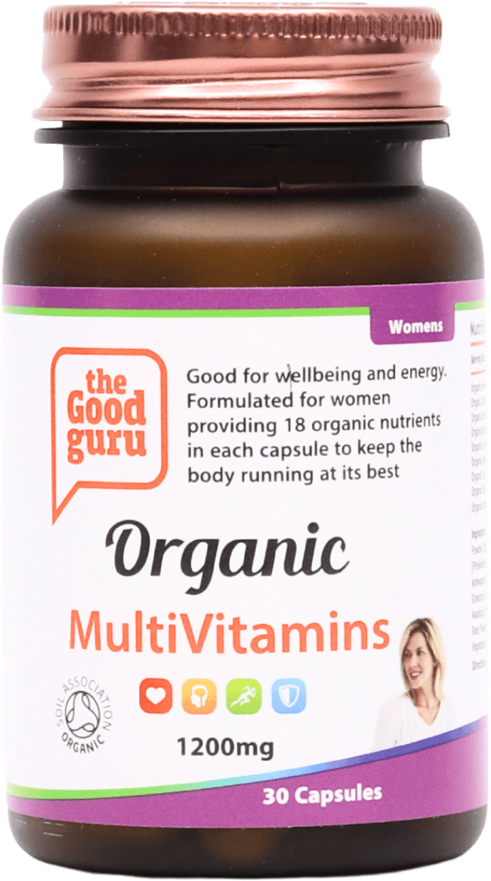 The Good Guru Organic MultiVitamin for Women 30 Capsules