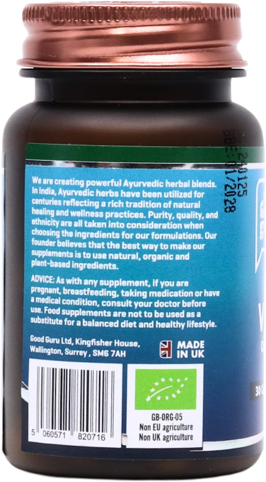 The Good Guru Organic Vitamin C 30 Capsules - 2