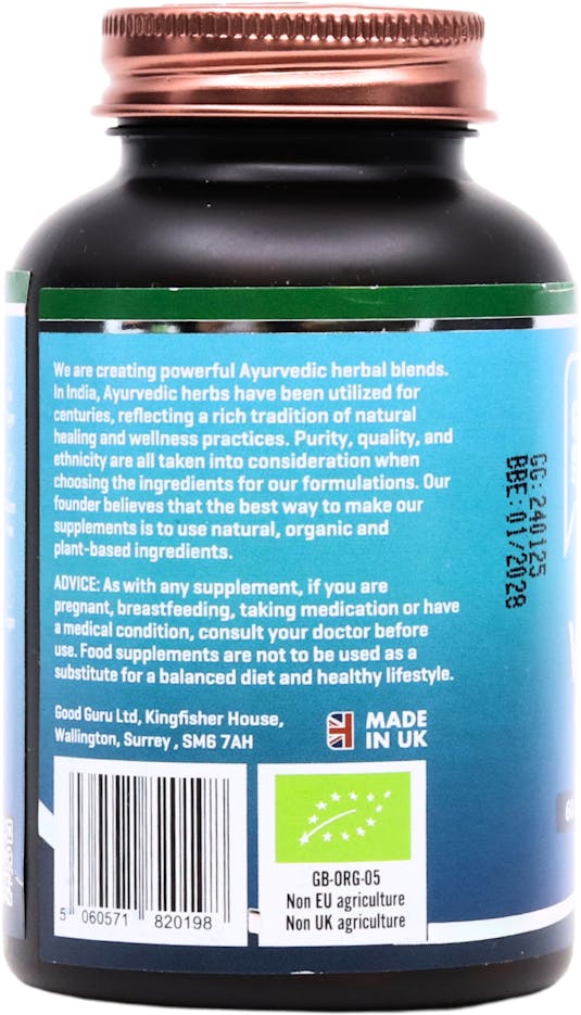 The Good Guru Organic Vitamin C 60 Capsules - 2