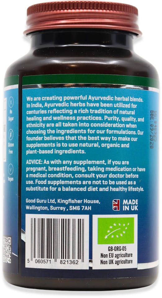 The Good Guru Organic Vitamin C 90 Capsules - 3