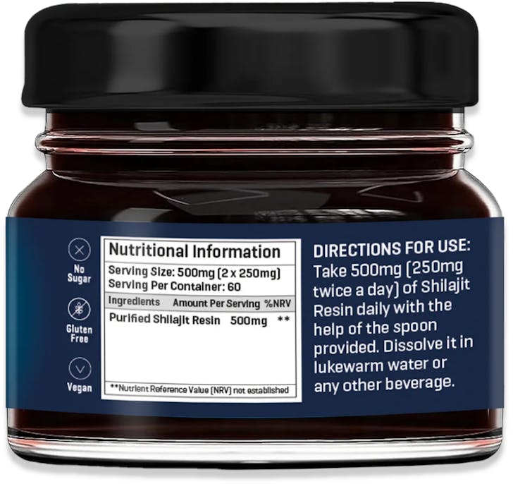 The Good Guru Shilajit Resin 20g - 2
