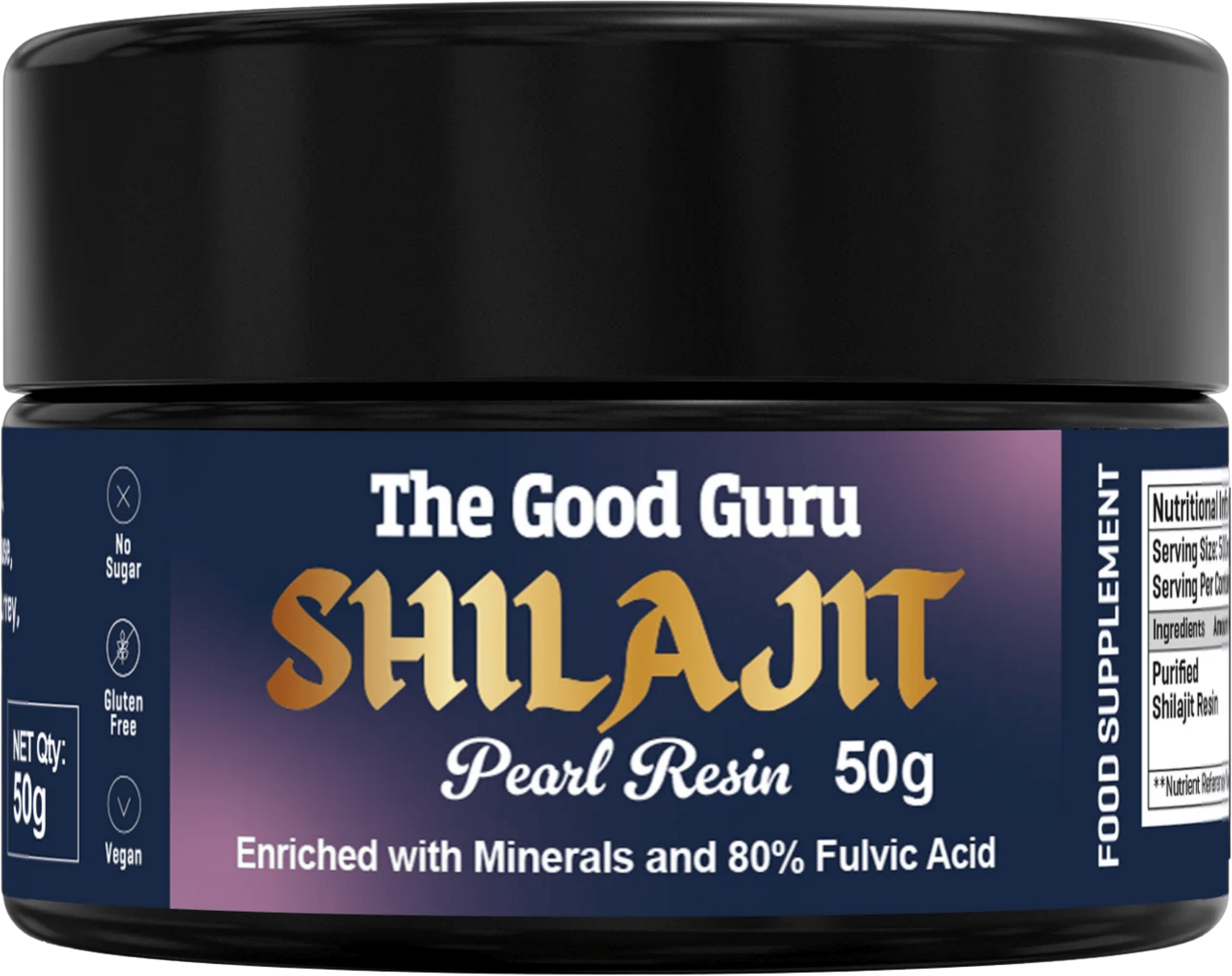 The Good Guru Shilajit Resin 50g