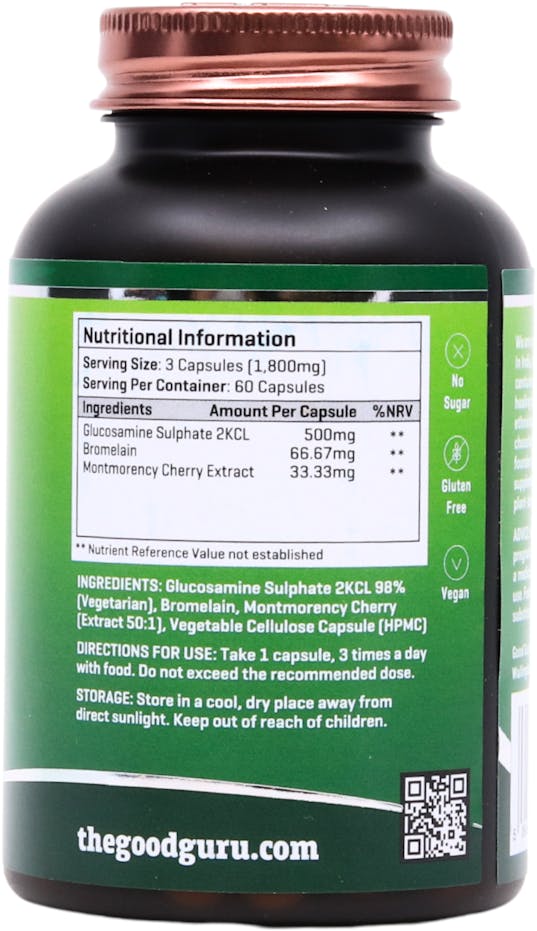 The Good Guru Vegan JointAid 60 Capsules - 2