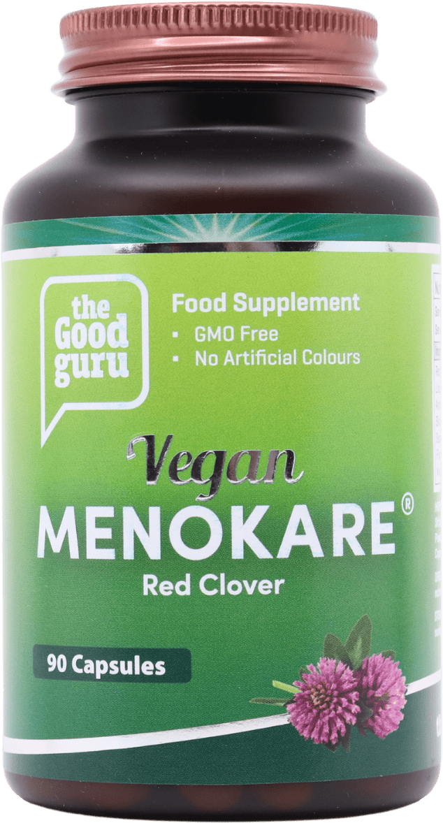 The Good Guru Vegan Menokare+Redclover 90 Capsules