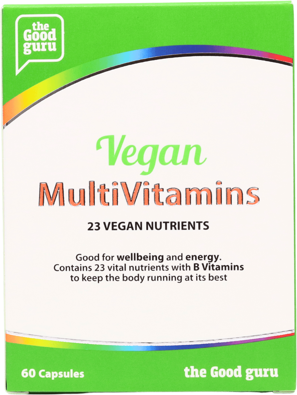 The Good Guru Vegan MultiVitamin  60 Capsules