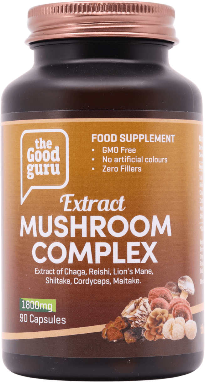 The Good Guru Vegan Mushroom Complex 90 Capsules
