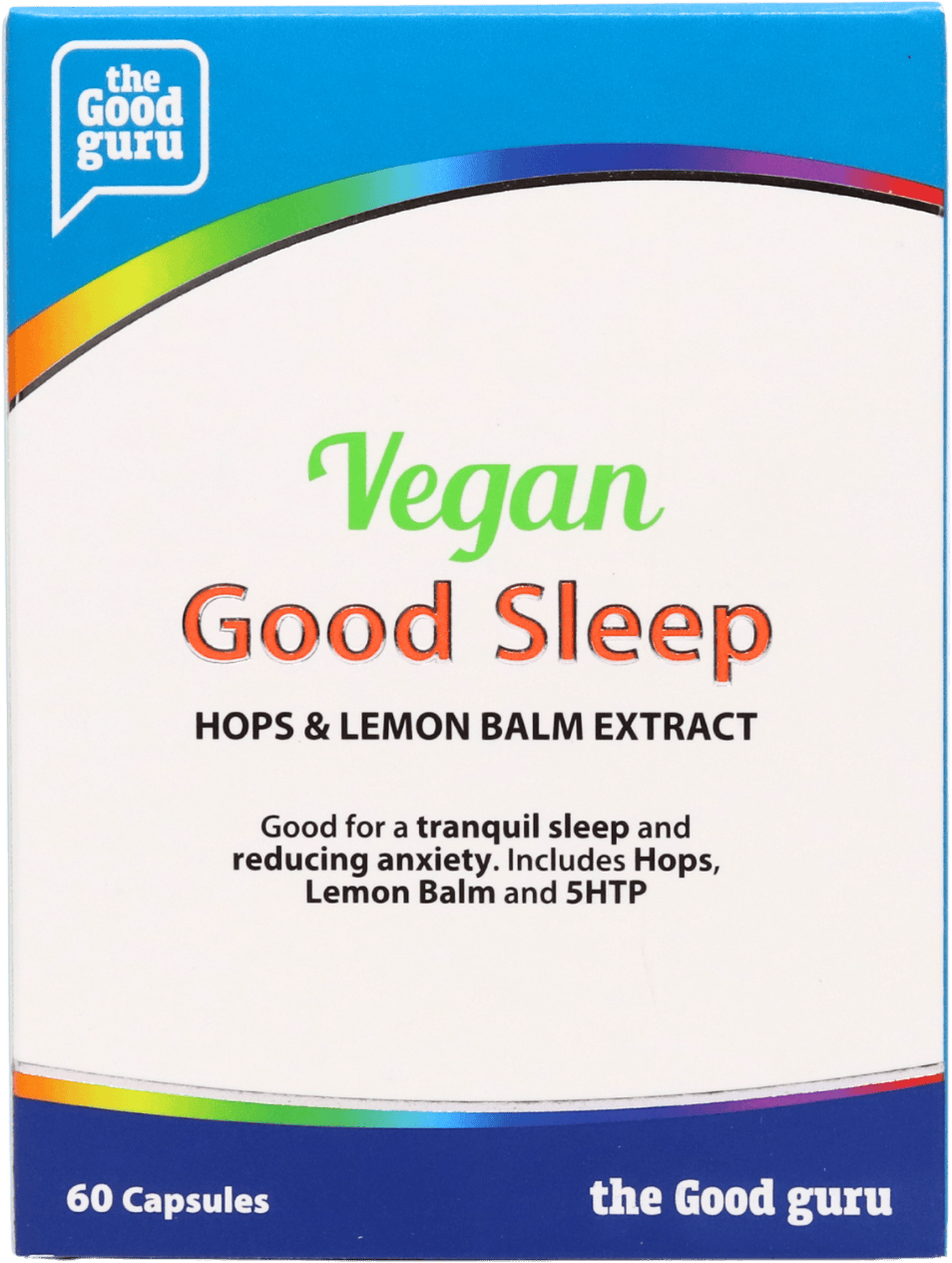 The Good Guru Vegan Good Sleep Hops & Lemon Balm Extract 60 Capsules