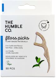 The Humble Co. Dental Floss Picks 50 Pack